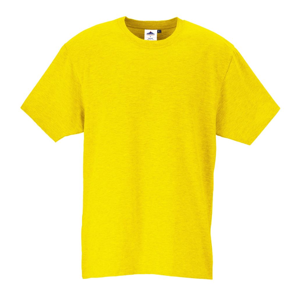 Turin Premium T-Shirt B195 Yellow