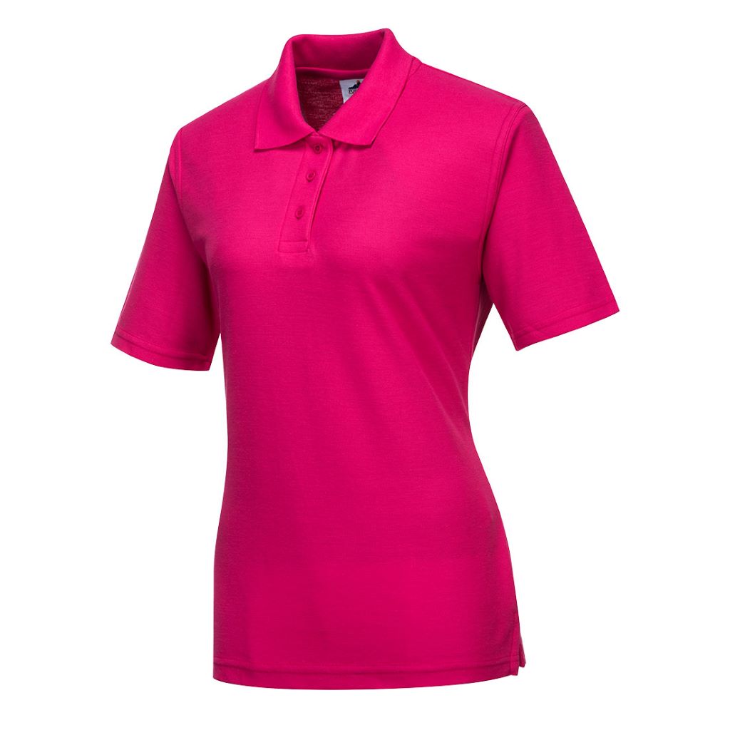Ladies Polo Shirt B209 Pink