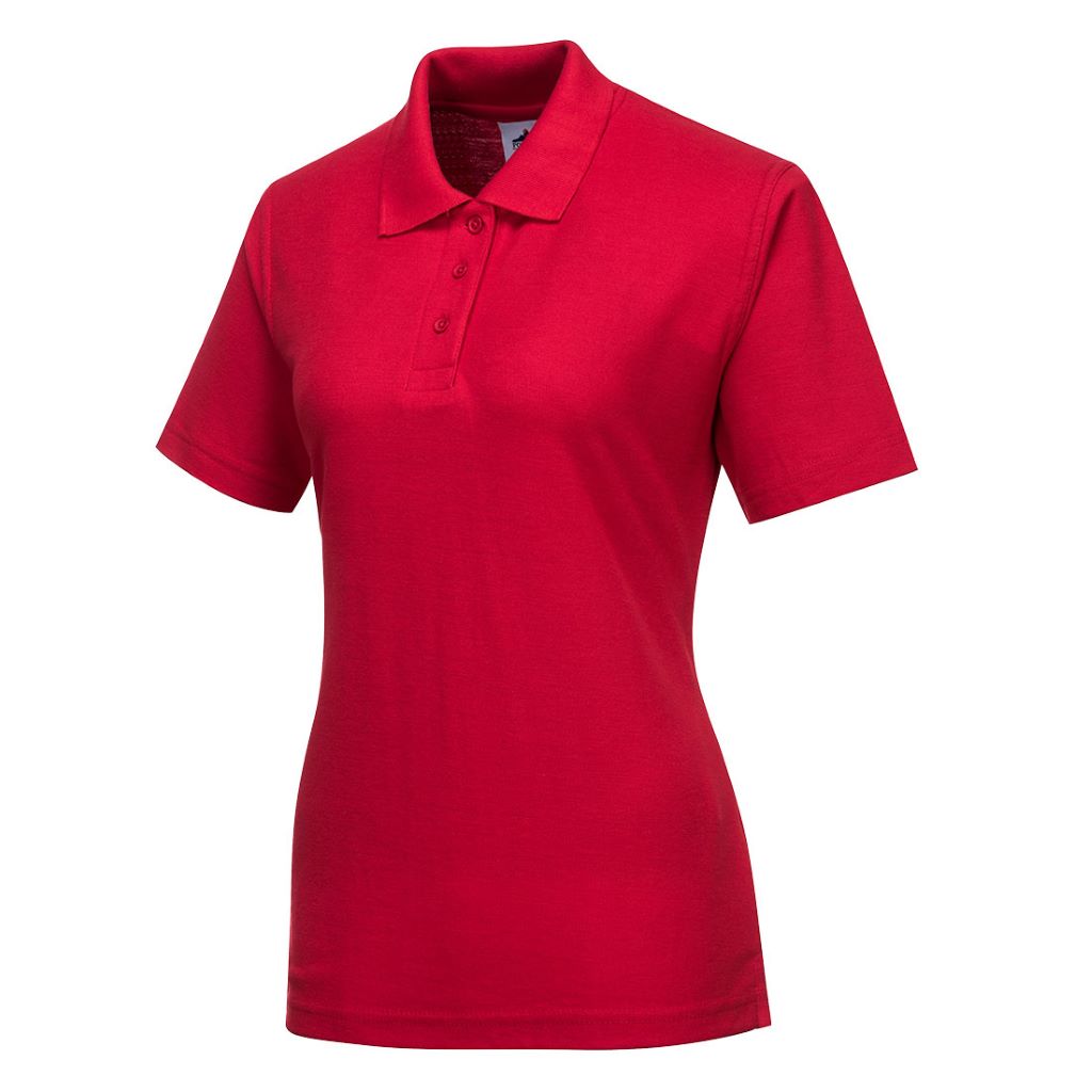 Ladies Polo Shirt B209 Red