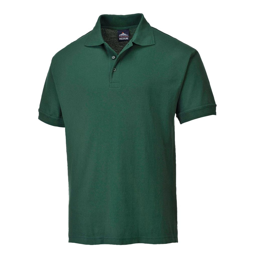 Naples Polo Shirt B210 BottleGreen