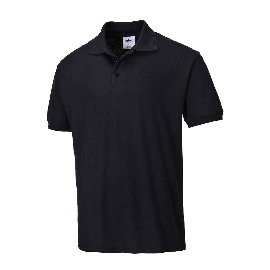 Naples Polo Shirt B210 Black