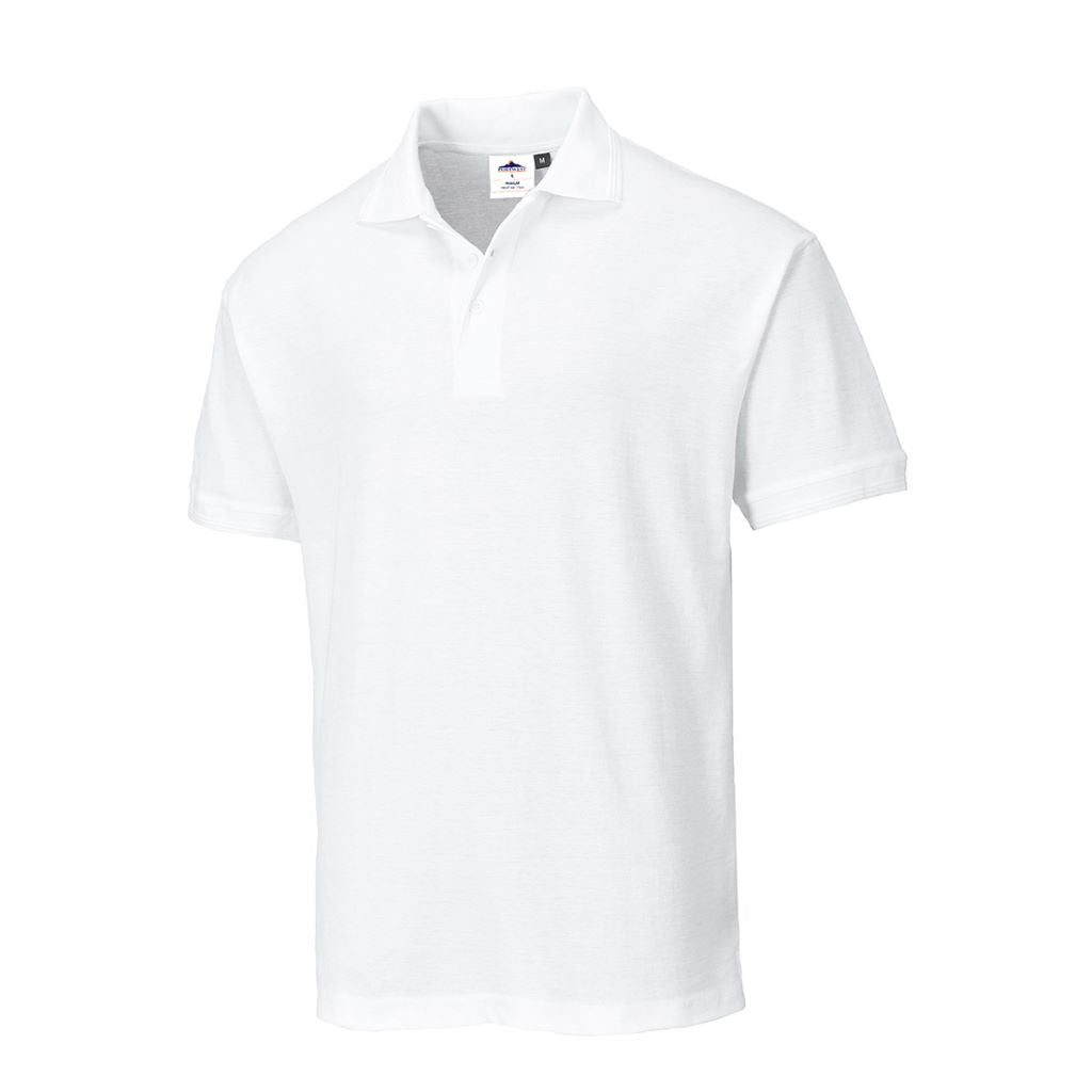 Naples Polo Shirt B210 White