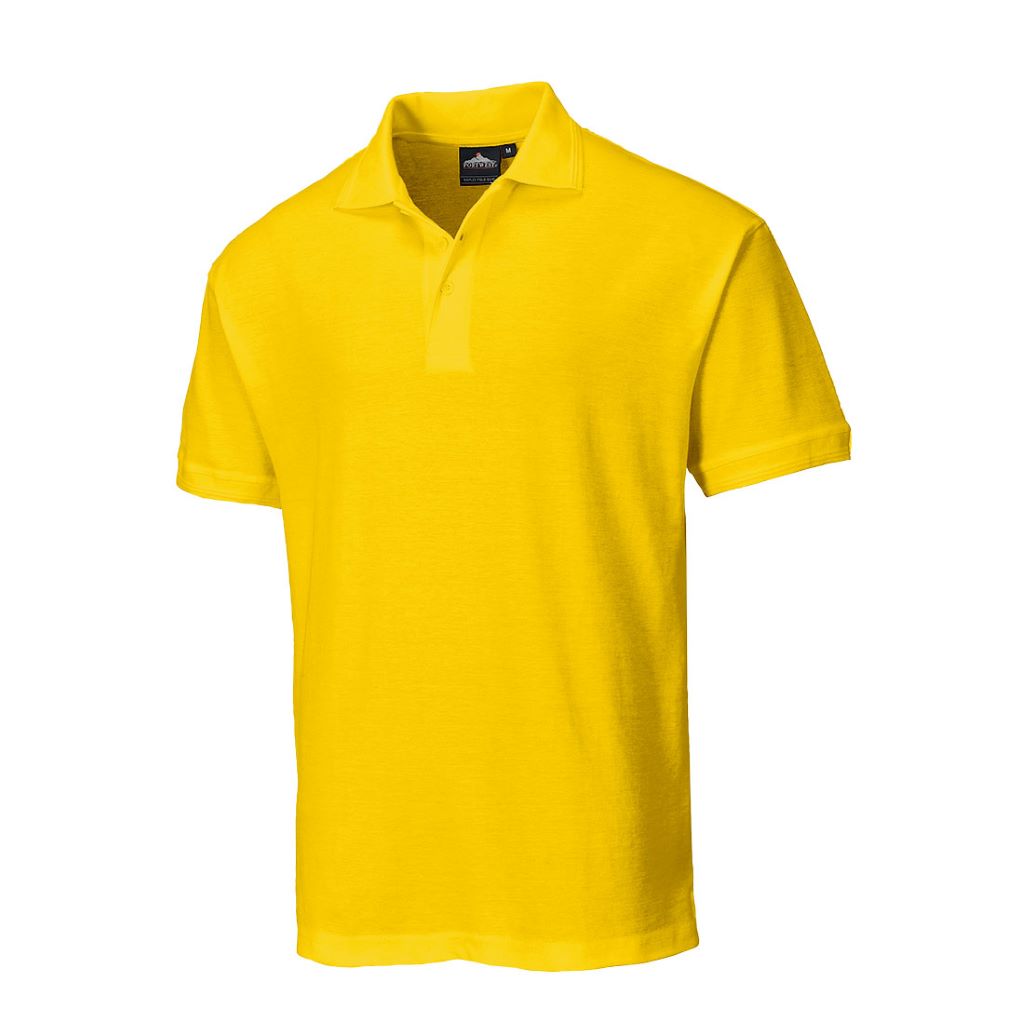 Naples Polo Shirt B210 Yellow