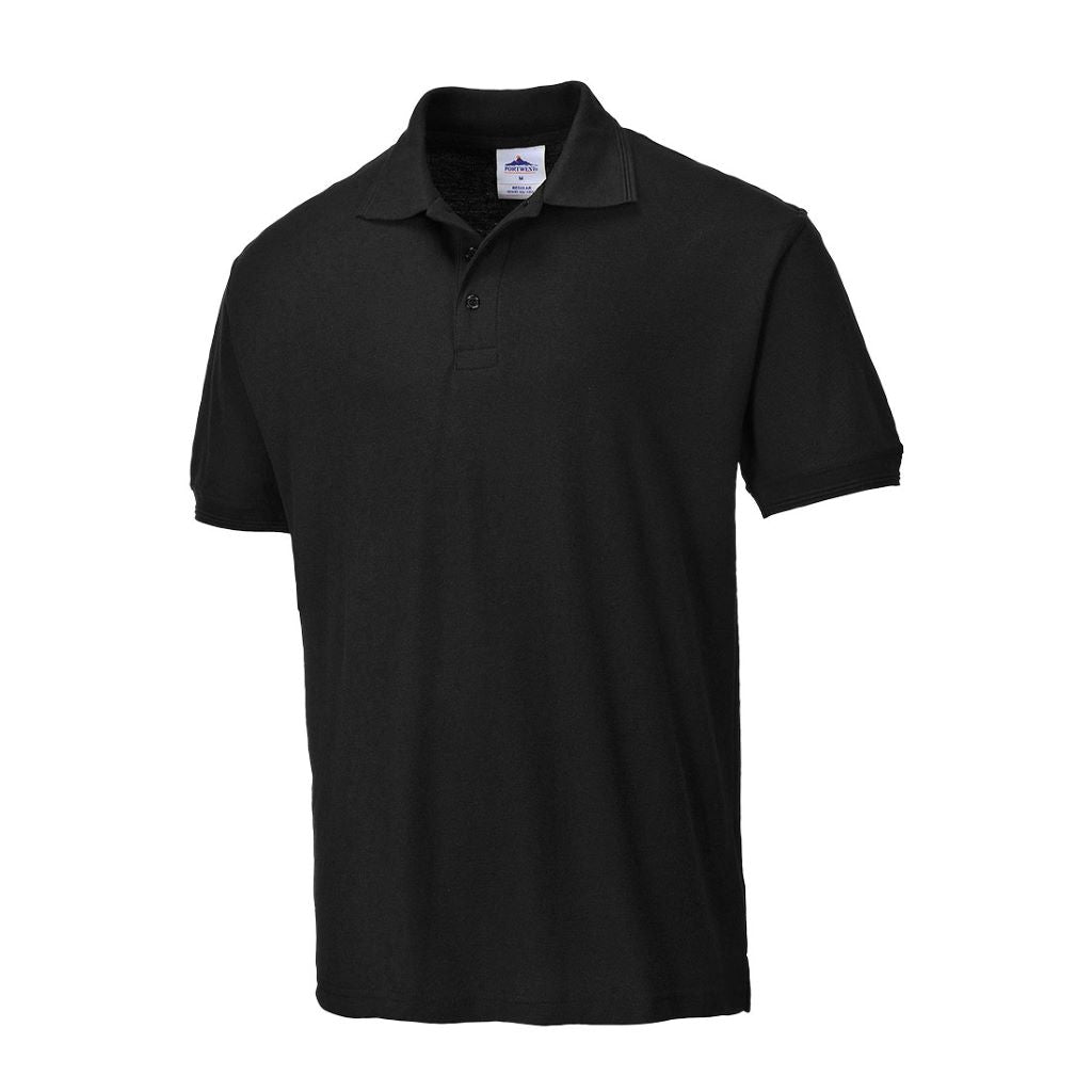 Verona Cotton Polo B220 Black