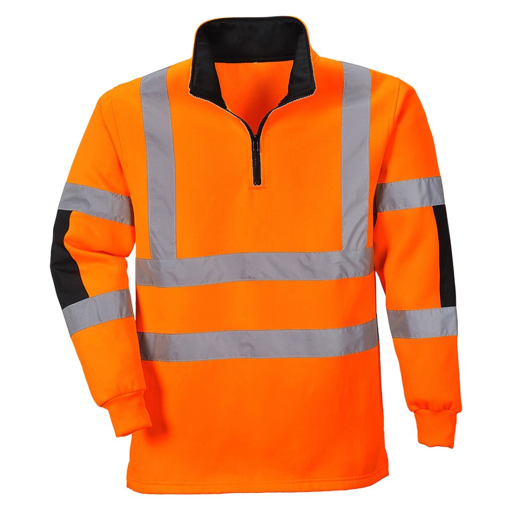 Xenon Rugby Sweatshirt B308 Orange