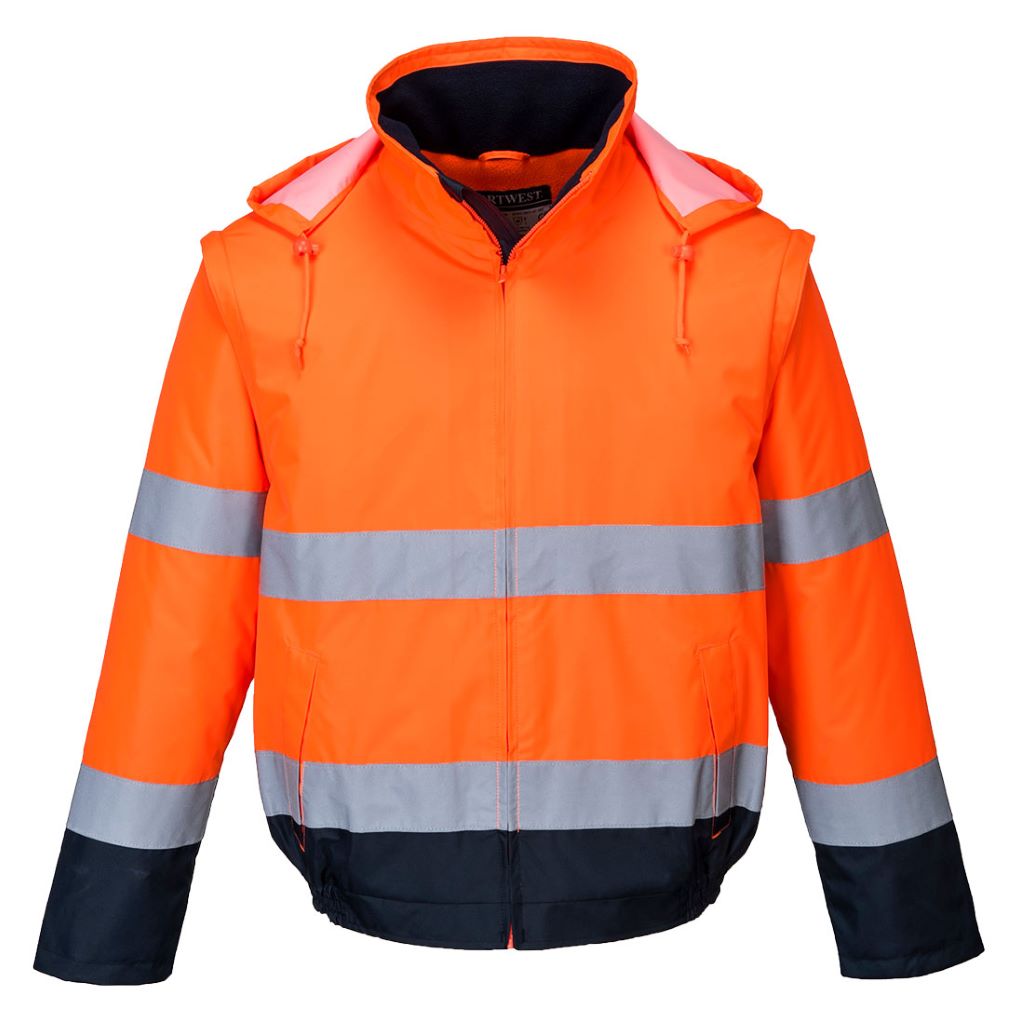 Essential 2in1 Jacket C464 OrangeNavy
