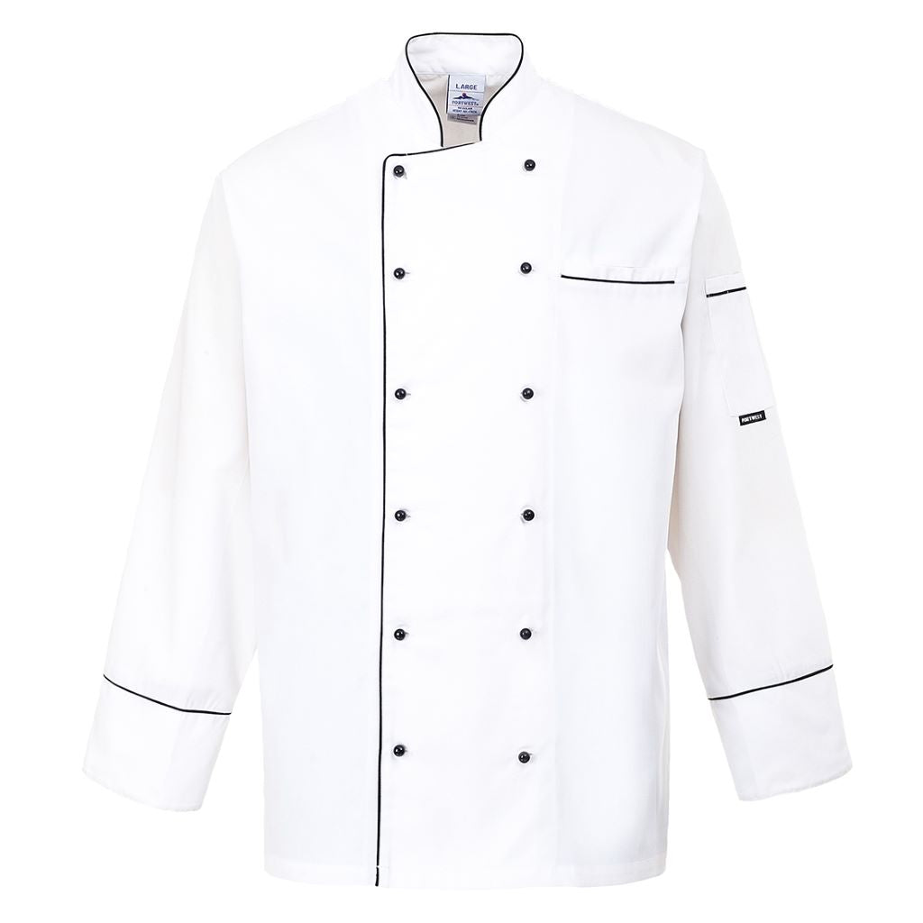 Cambridge Chef Jacket C775 White