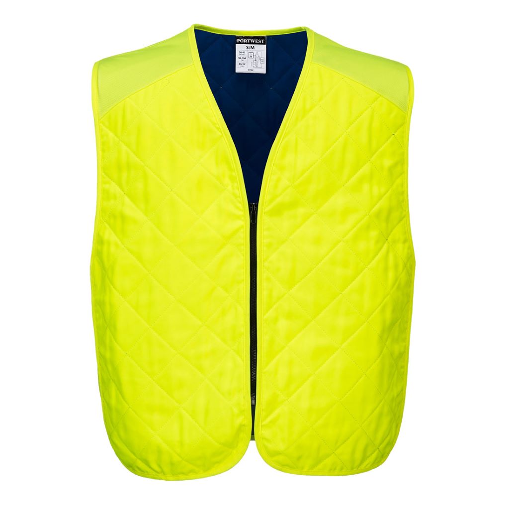 Cooling Evaporative Vest CV09 Yellow