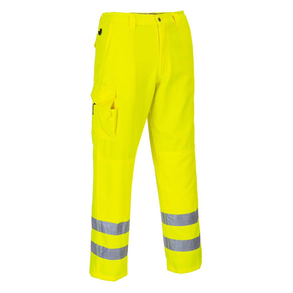Hi-Vis Combat Trousers E046 Yellow