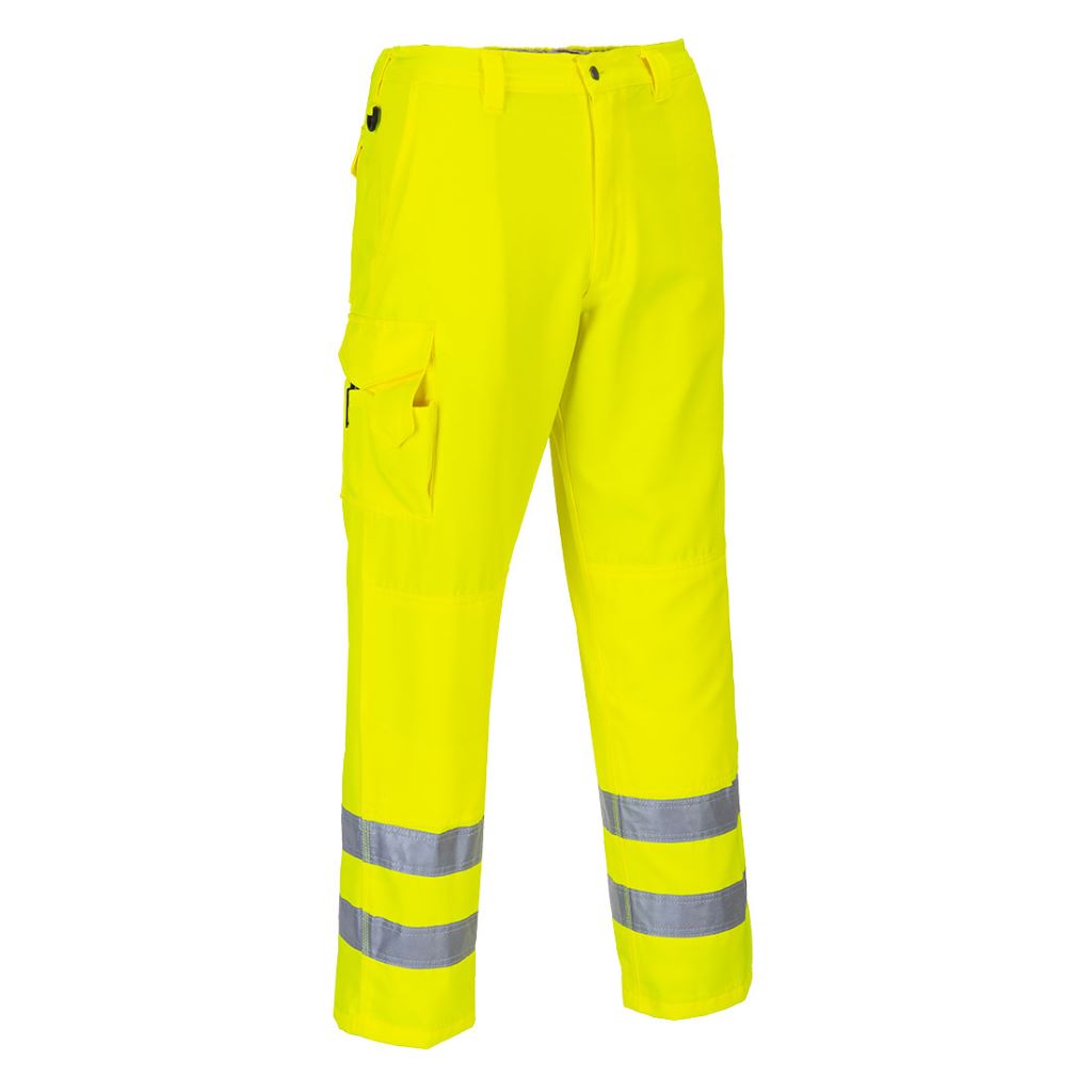 Hi-Vis Combat Trousers E046 Yellow