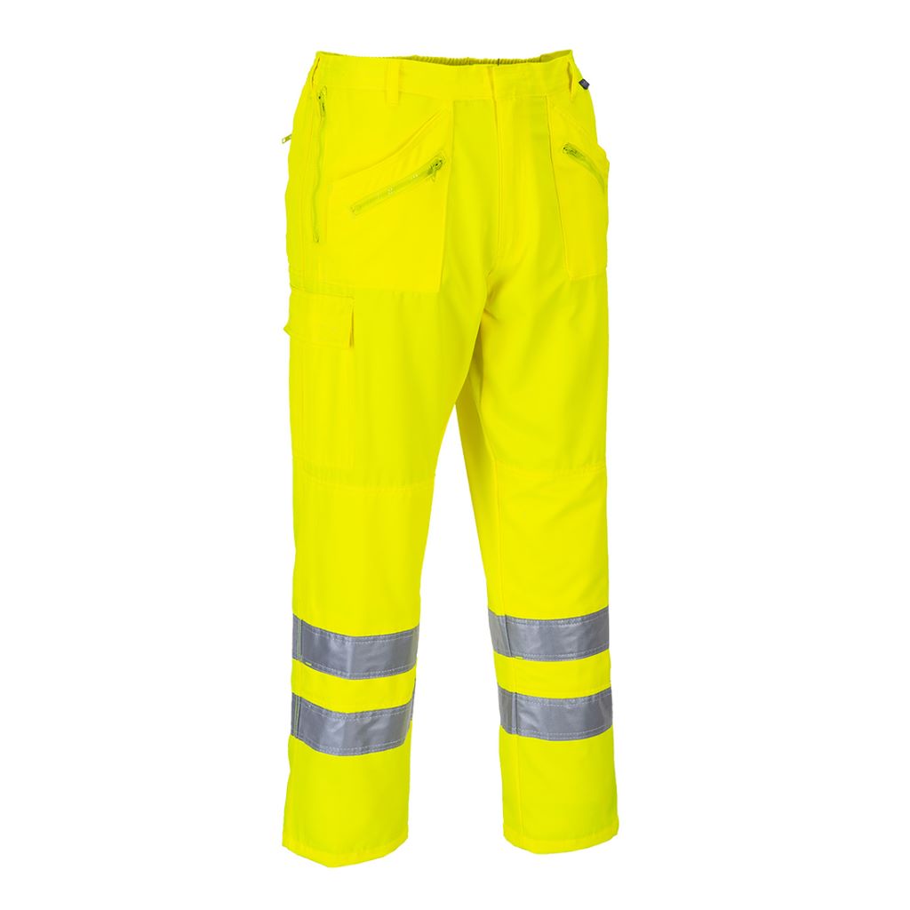 Hi-Vis Action Trouser E061 Yellow