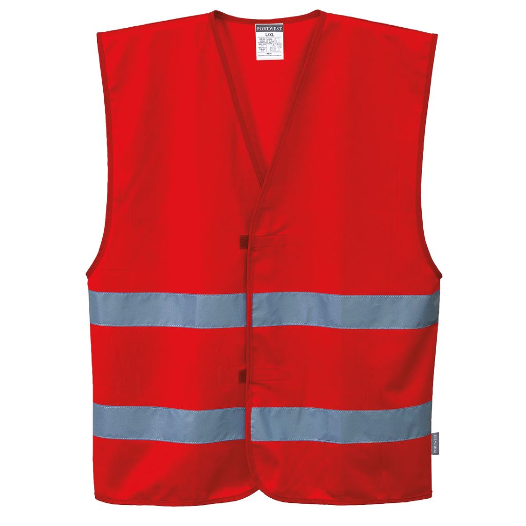 Iona 2 Band Vest F474 Red