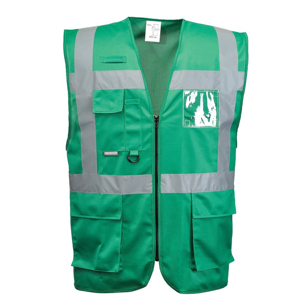 Iona Executive Vest F476 BottleGreen