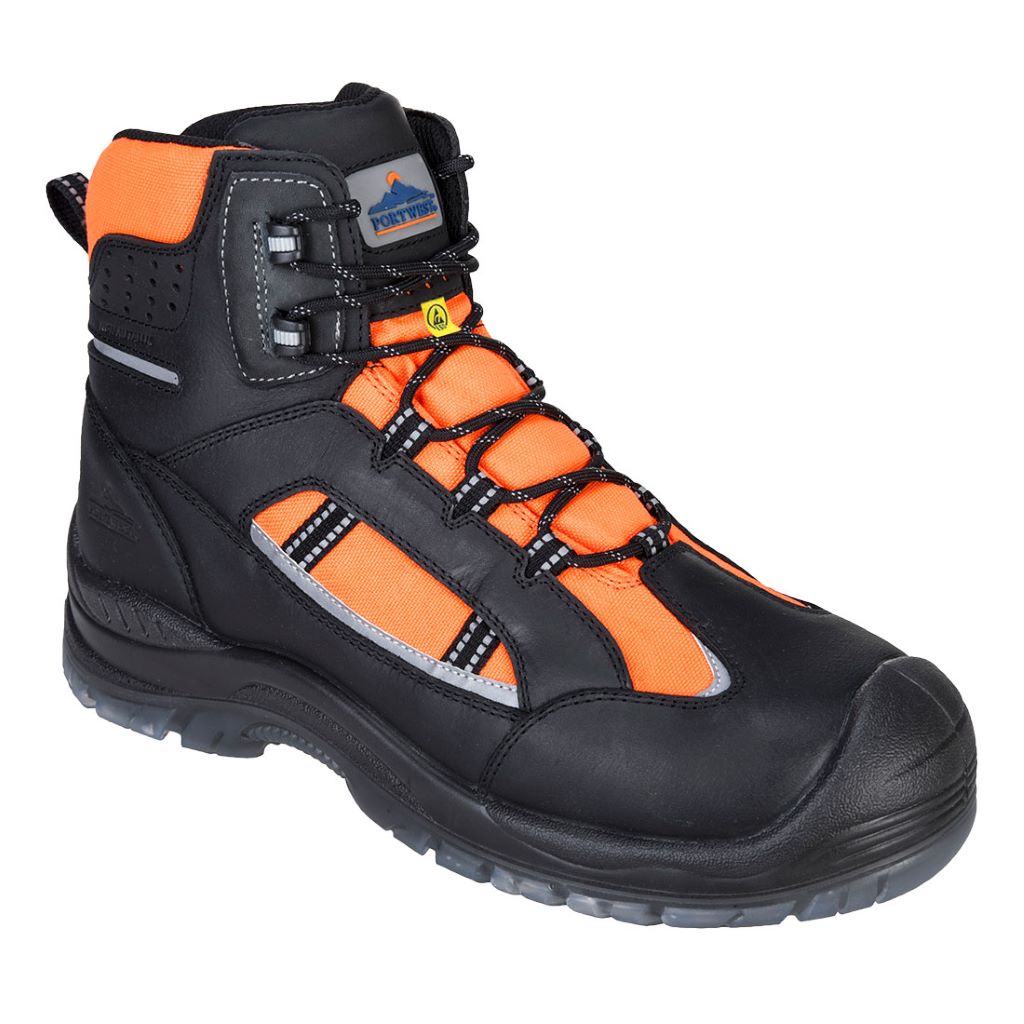 Retroglo Hi-Vis Boot  S3 FC59 Orange