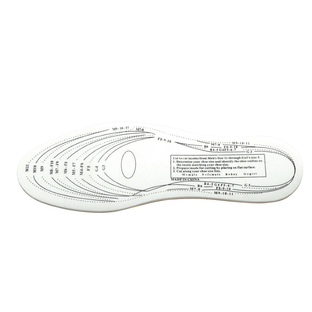 Memory Foam Insole FC87 White