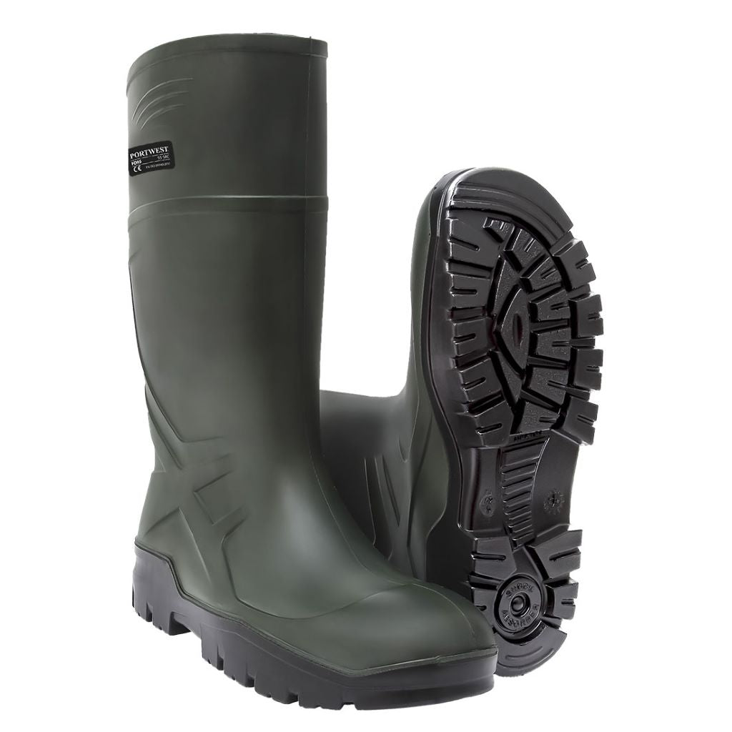 PU Non Safety Wellington FD90 Green