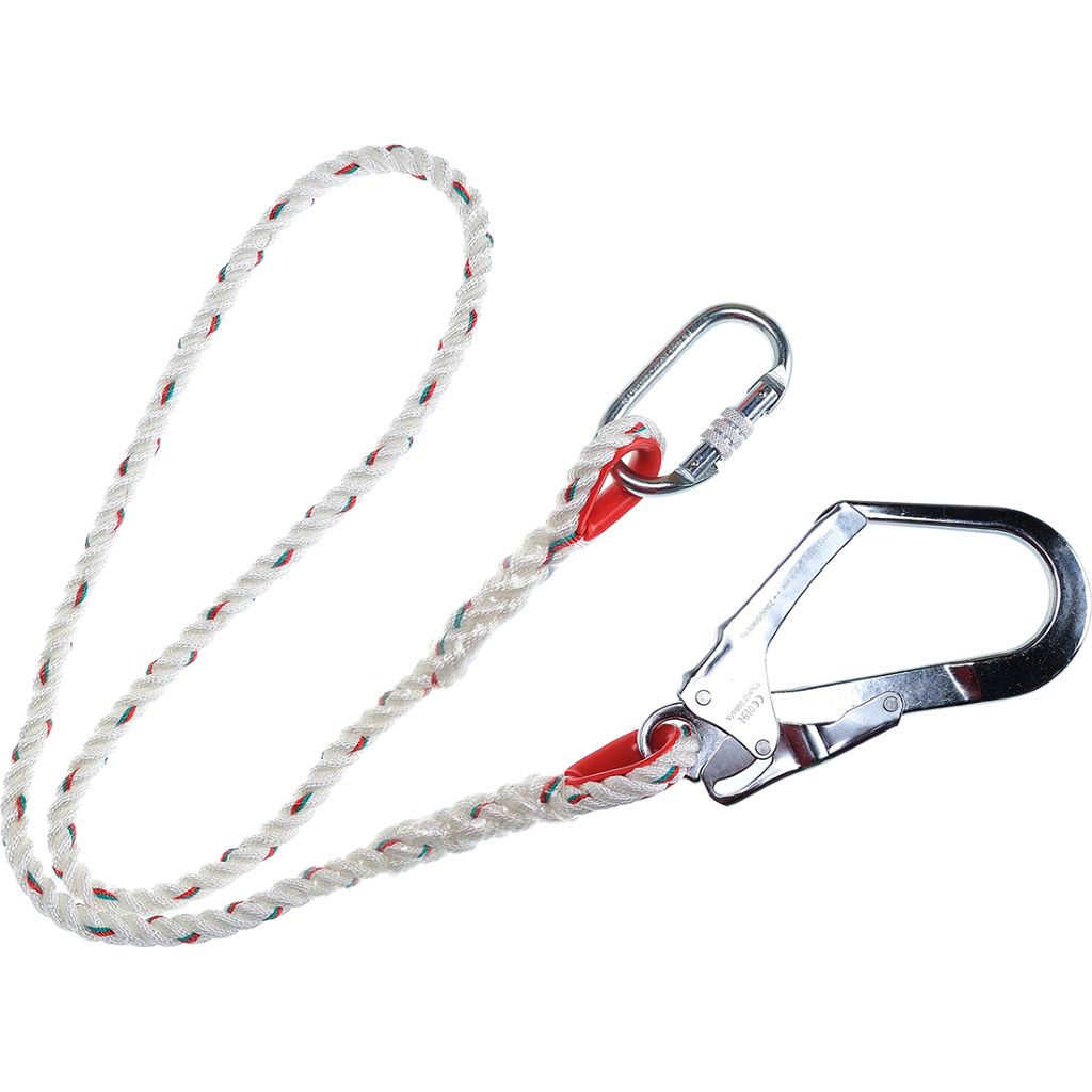 Single Lanyard  1.5m FP21 White
