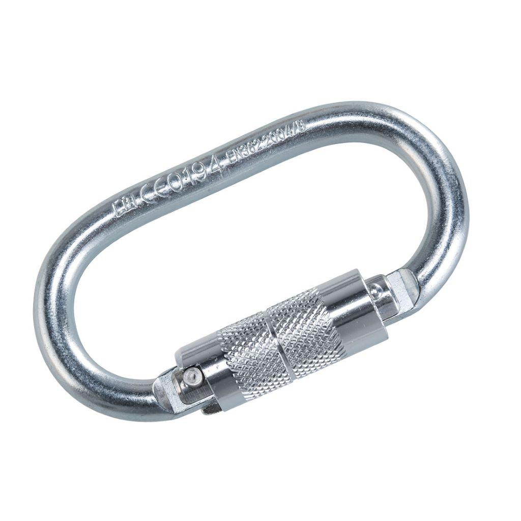 Twist-Lock Carabiner FP33 Silver