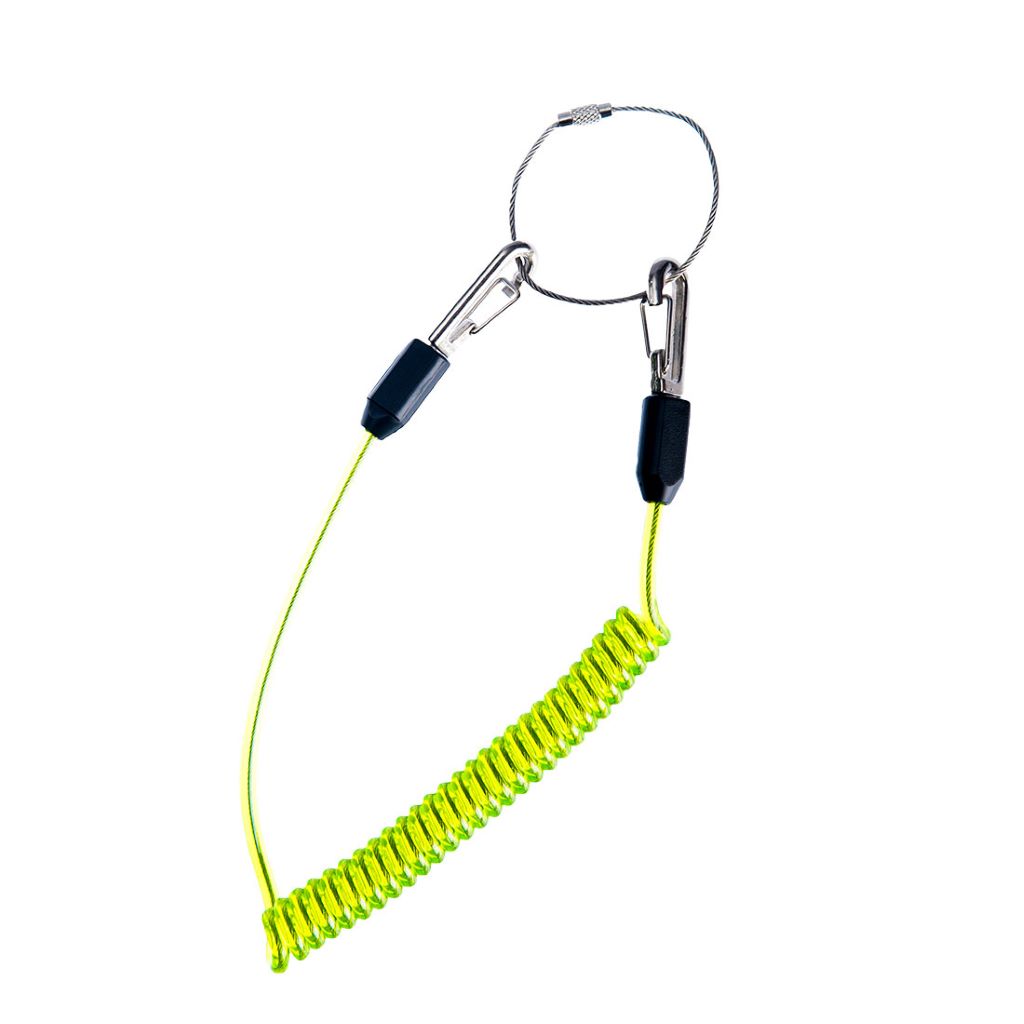 Coiled Tool Lanyard  (Pk 10) FP46 Green