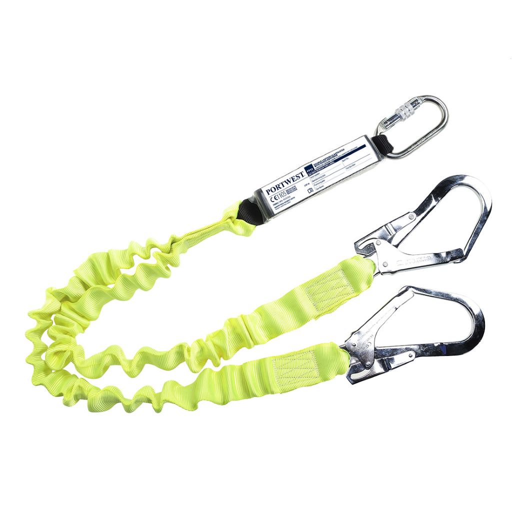 Double Lanyard Elasticated FP52 Yellow