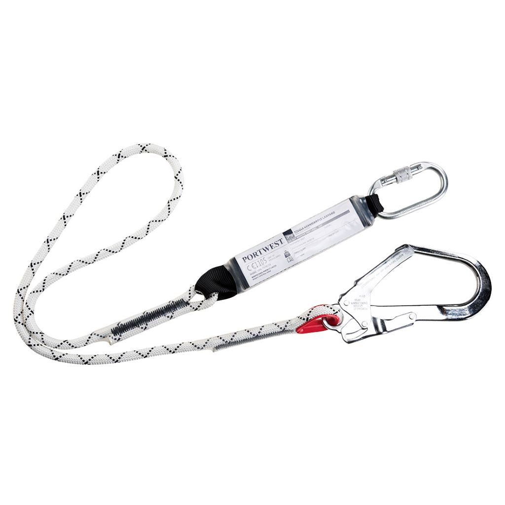 Single Kernmantle Lanyard FP56 White