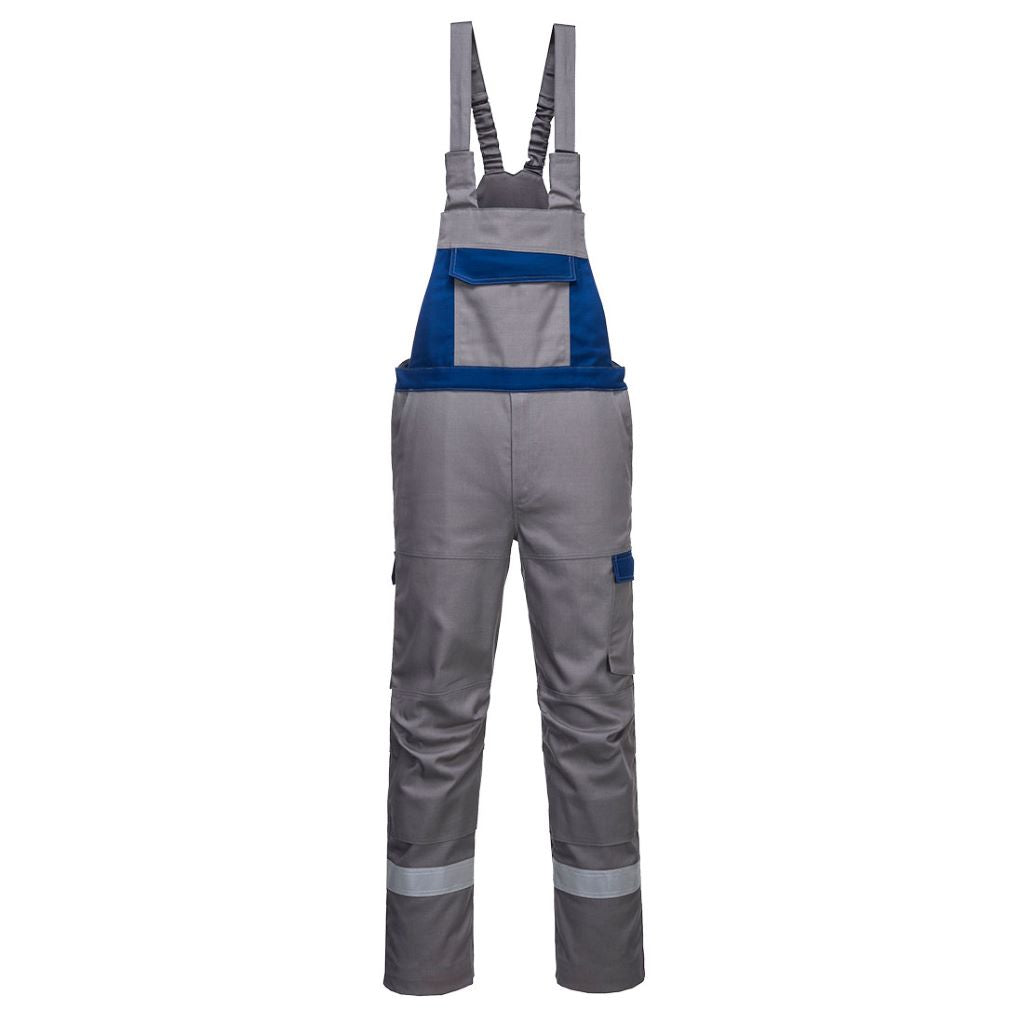 Bizflame Ultra Bib & Brace FR07 Grey