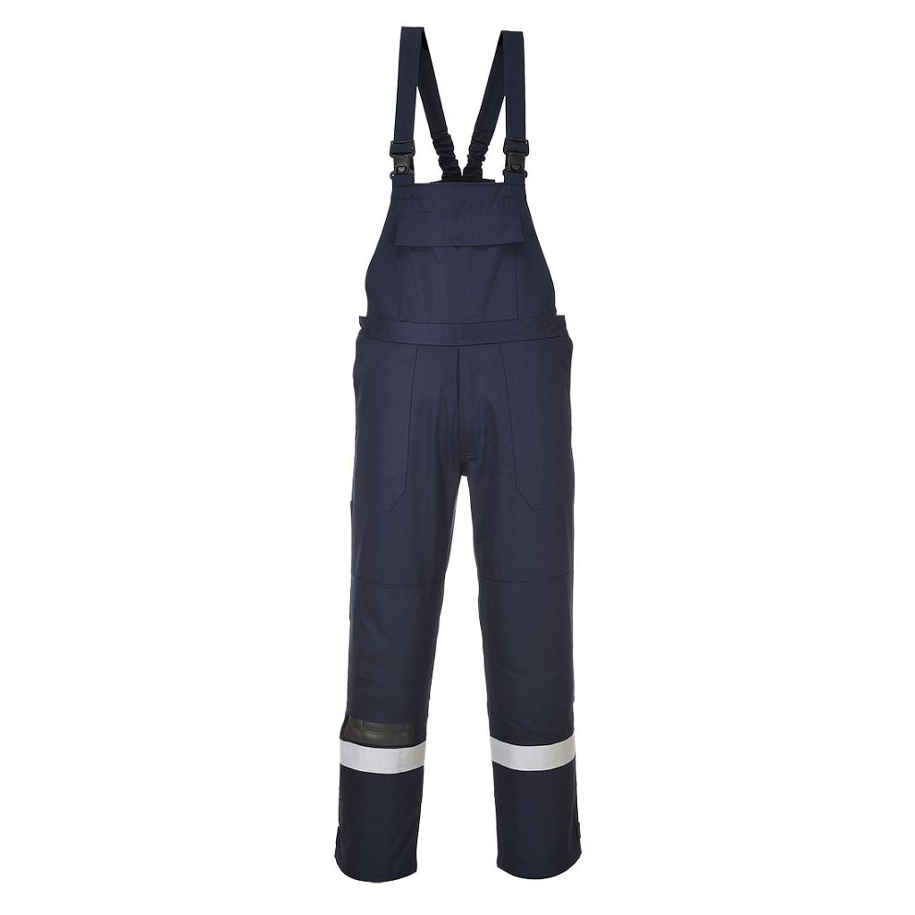 Bizflame Plus Bib & Brace FR27 Navy