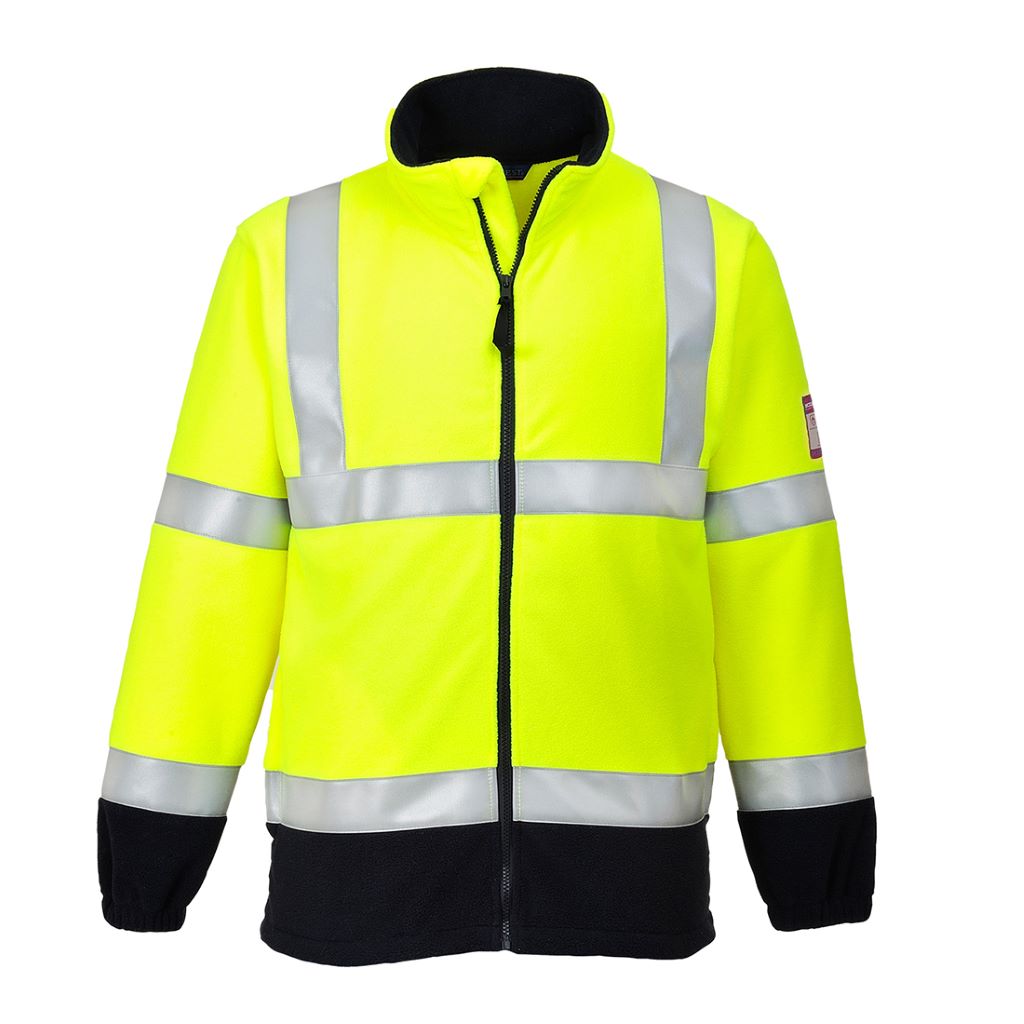 Bizflame Hi-Vis Fleece FR31 Yellow