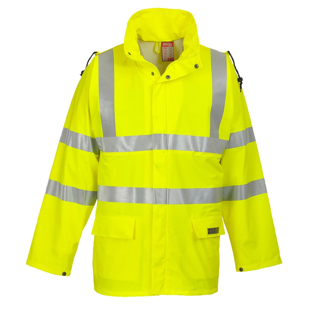 Sealtex Flame Hi-Vis Jacket FR41 Yellow