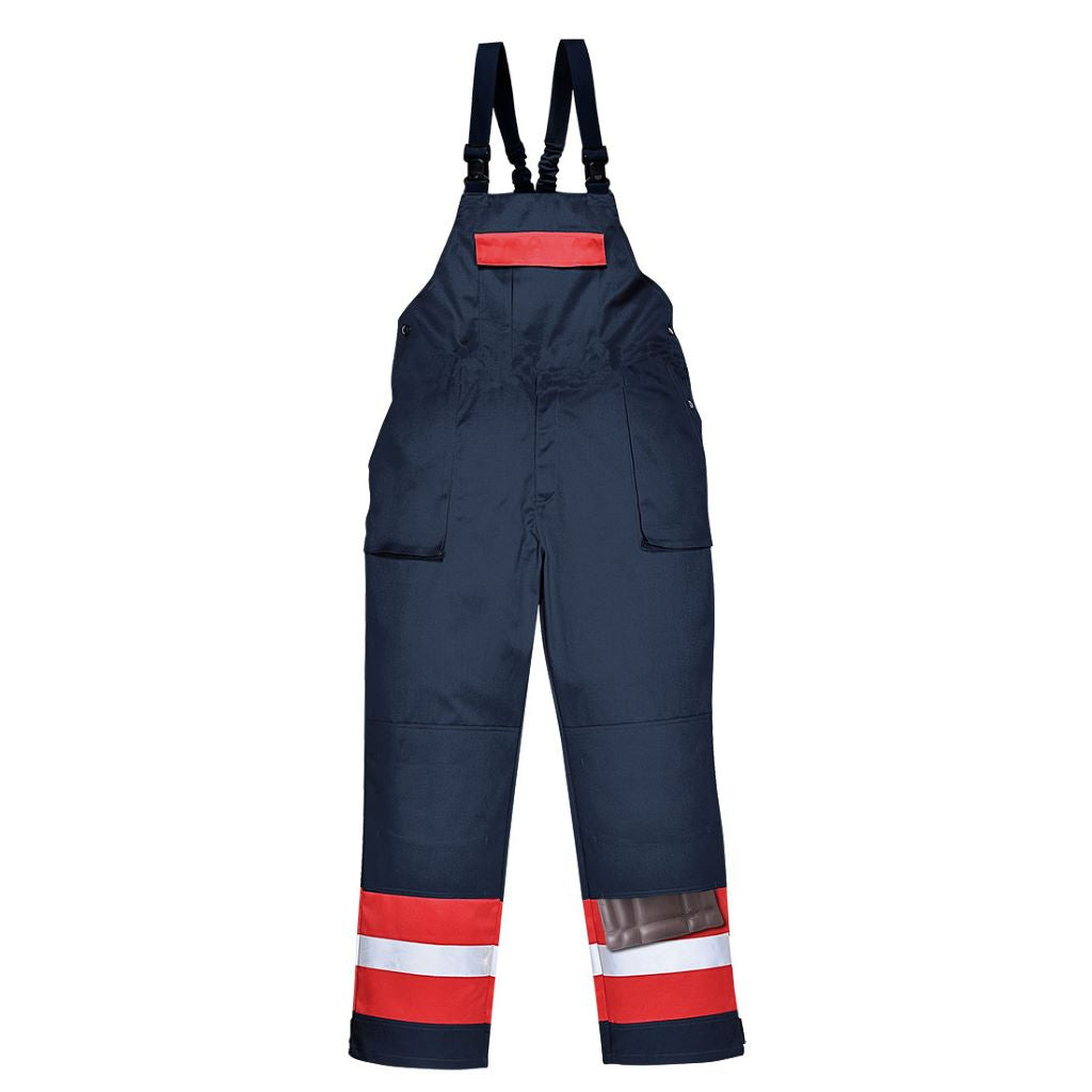 Bizflame Plus Bib & Brace FR57 Navy