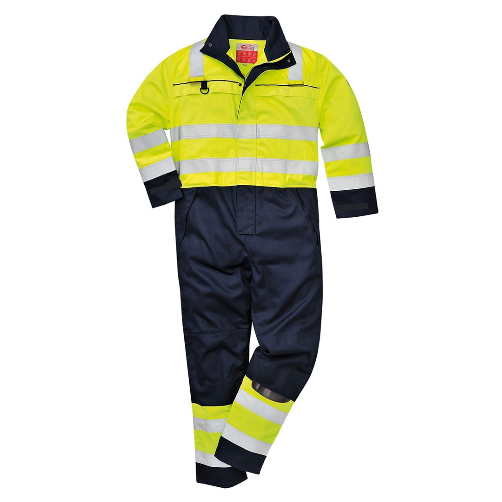 Multi-Norm Coverall FR60 YellowNavy