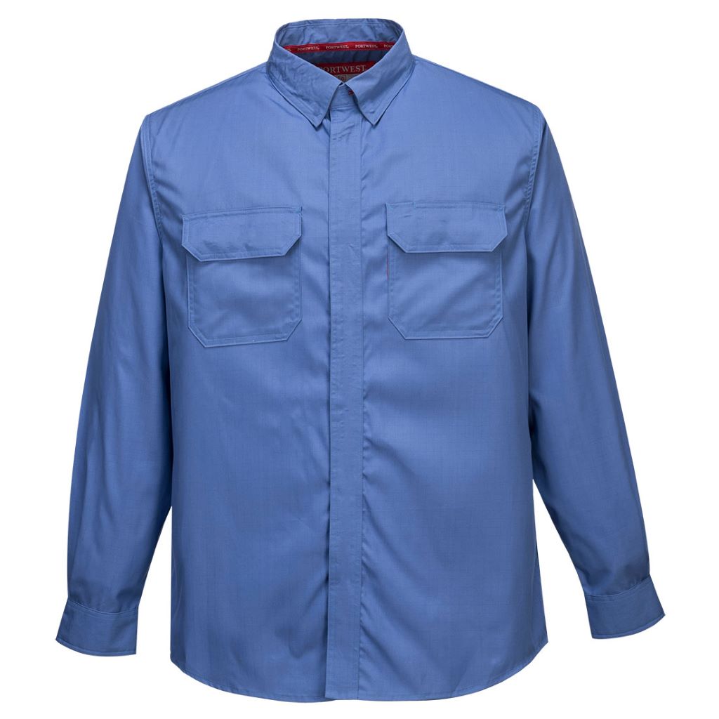 Bizflame Plus Chemical Shirt FR69 Blue