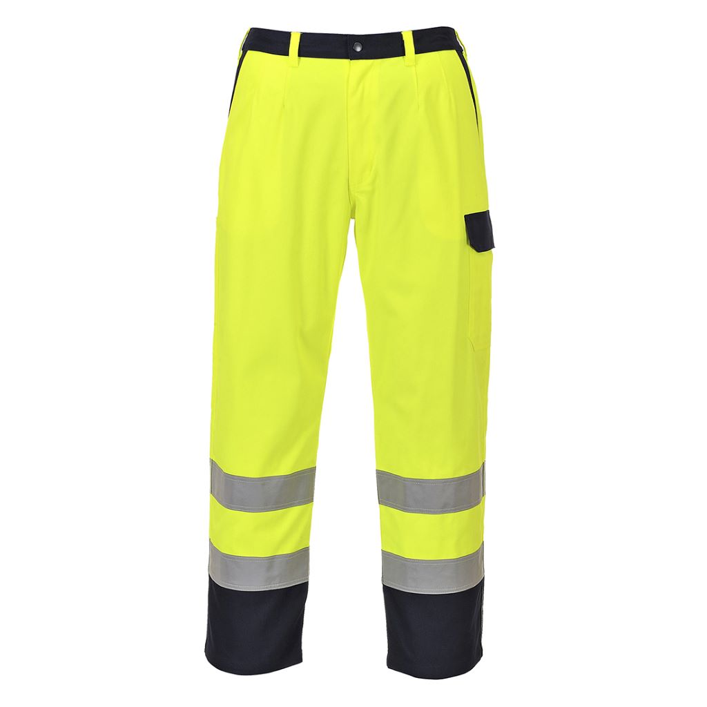 Hi-Vis Bizflame Pro Trousers FR92 Yellow