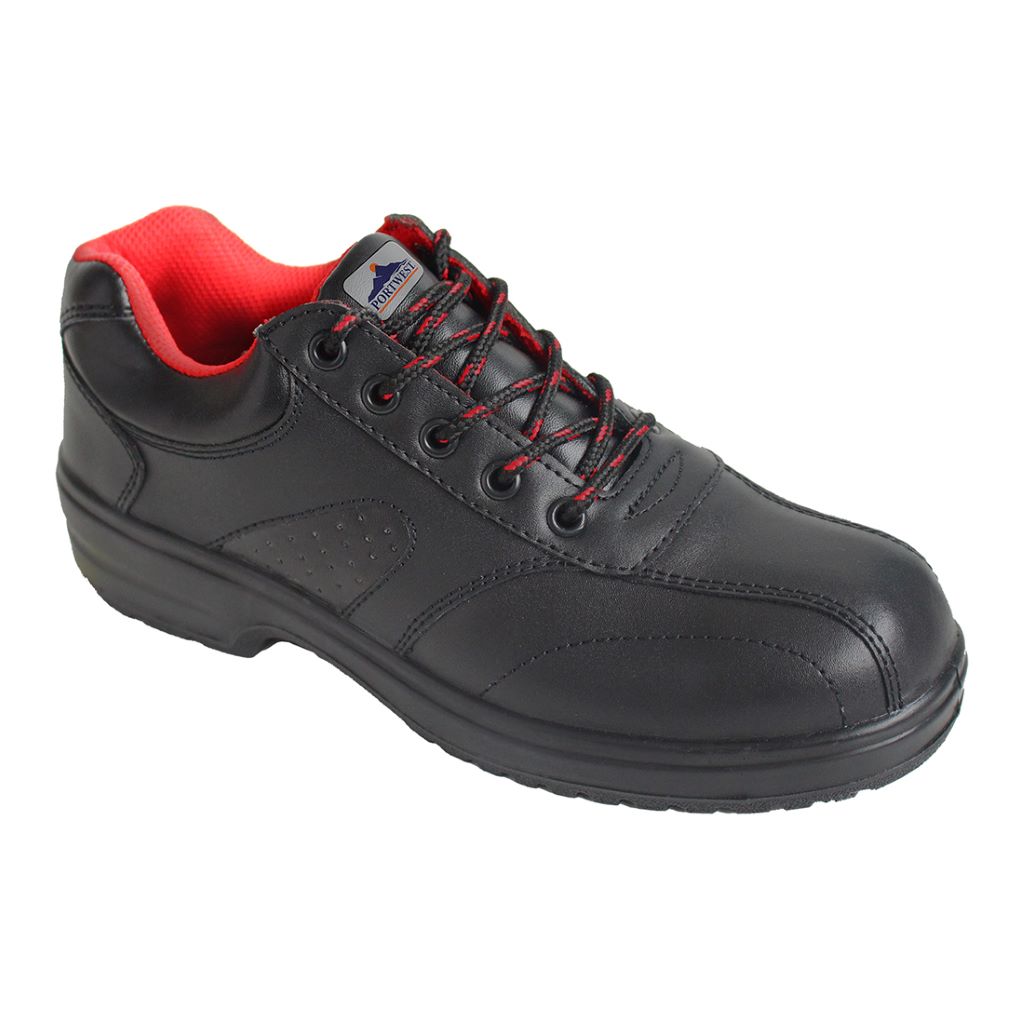 Ladies Safety Shoe 42/8 FW41 Black