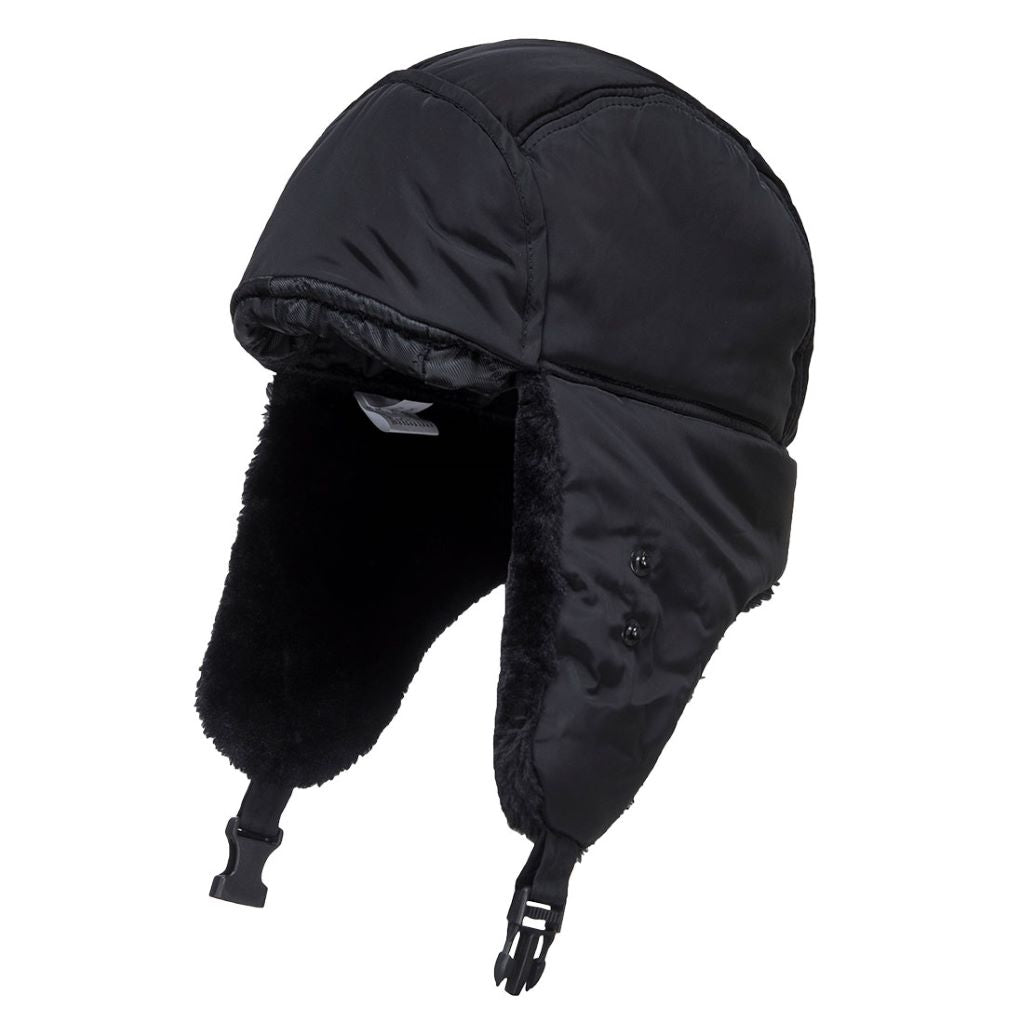 Winter Trapper Hat HA13 Black