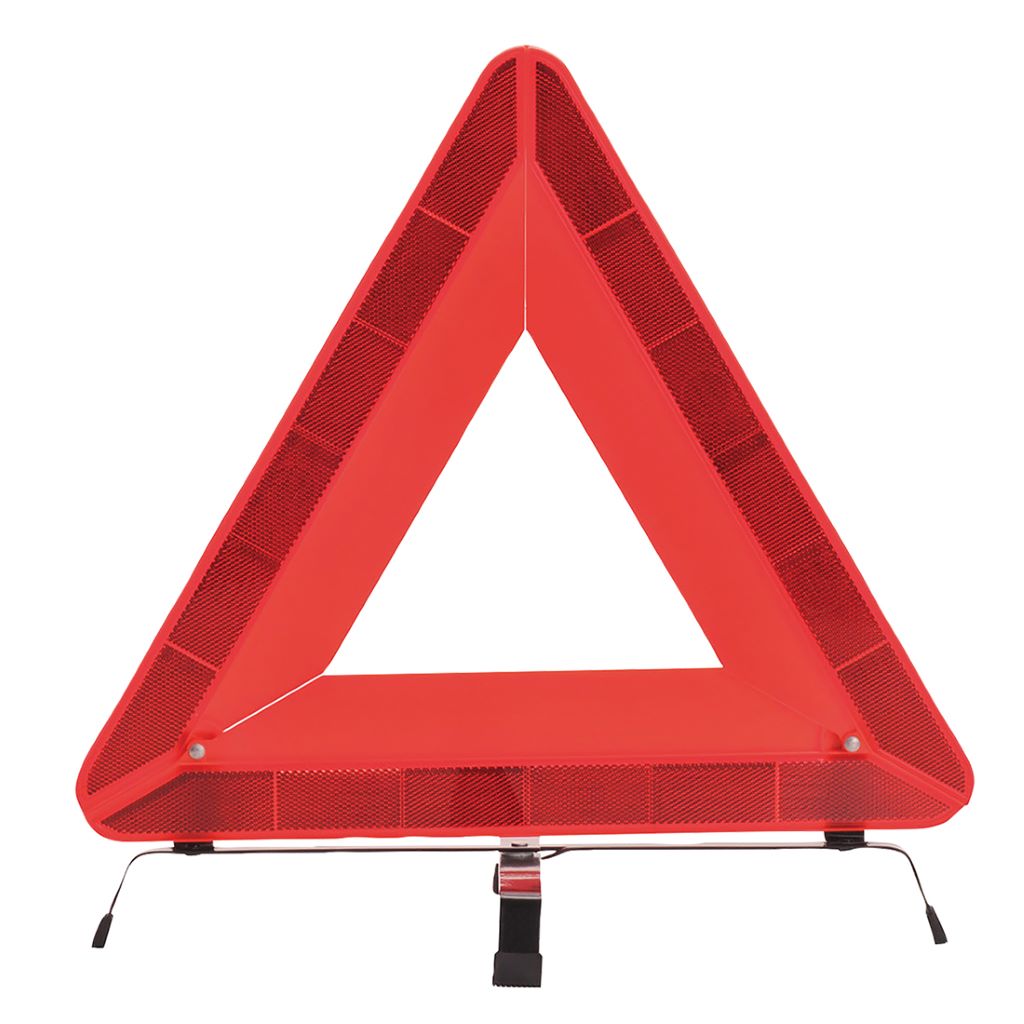 Folding Warning Triangle HV10 Orange