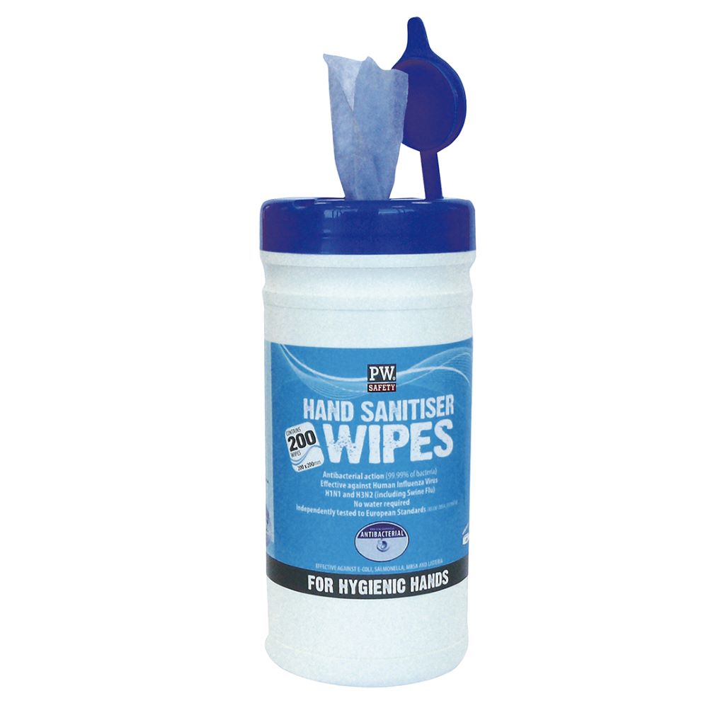 Hand Sanitiser Wipes 200 IW40 Blue