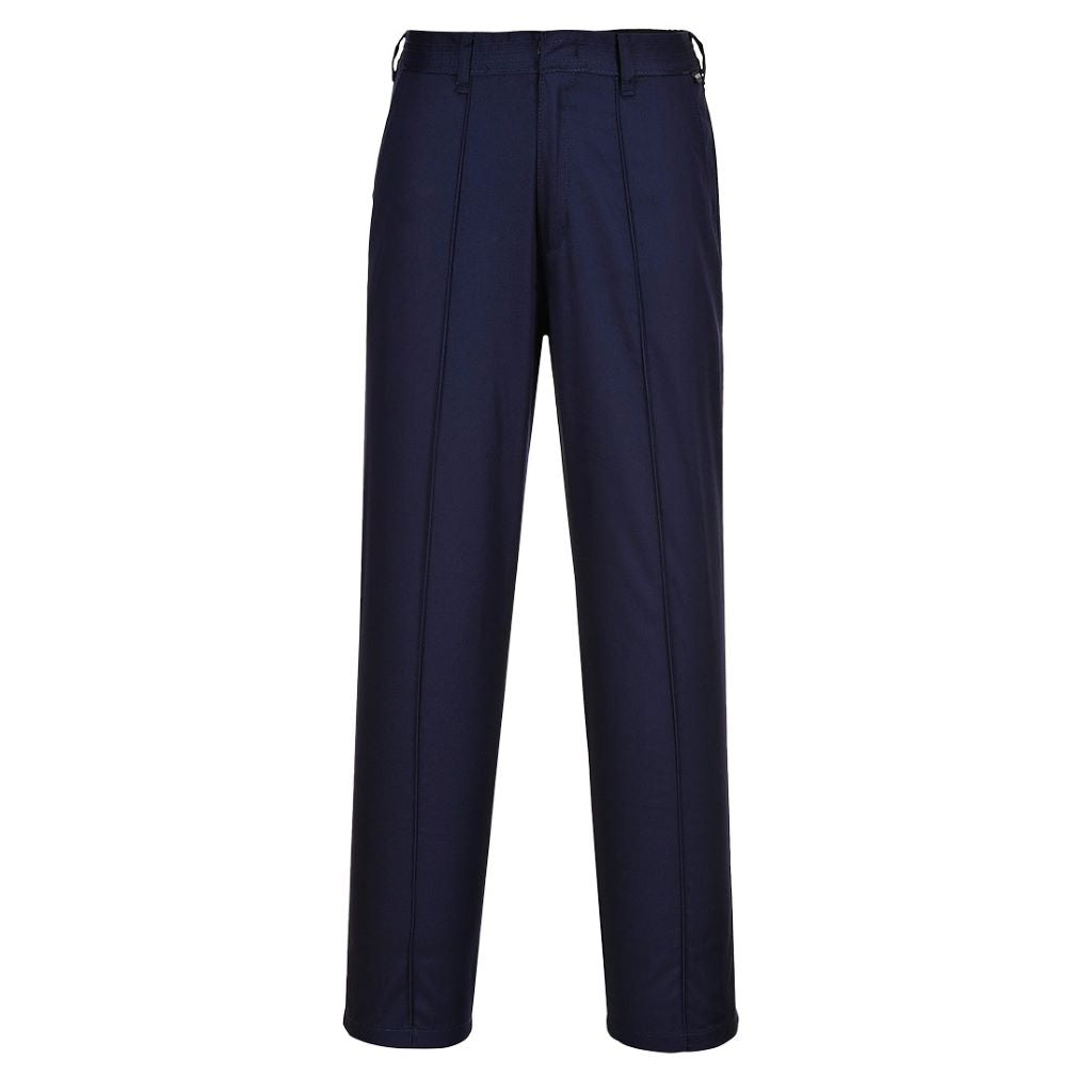 Ladies Elasticated Trousers LW97 Navy