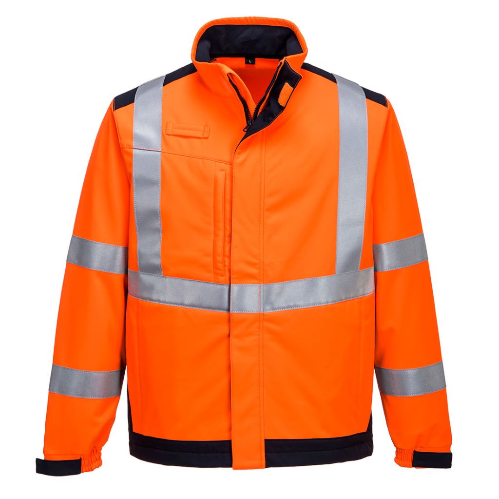 Modaflame Multi Arc Softshell MV72 OrangeNavy