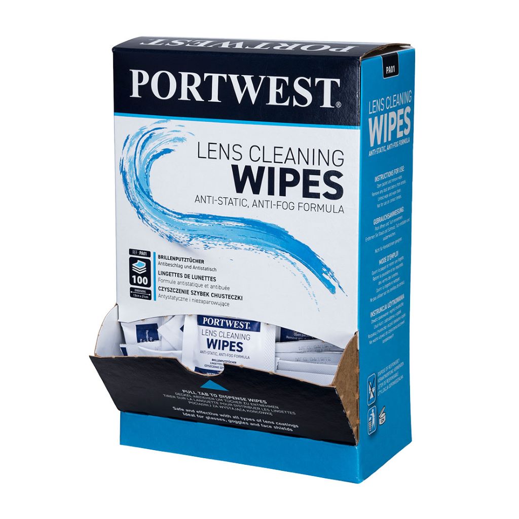 Lens Cleaning Towelettes PA01 White