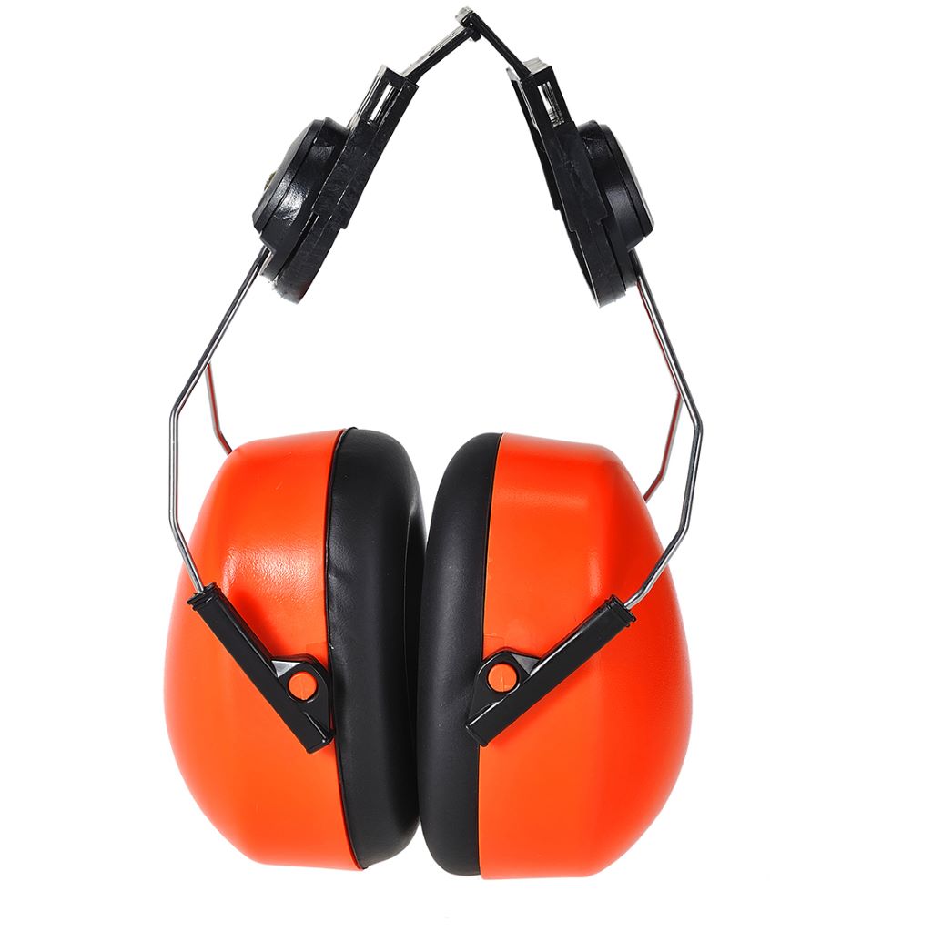 Hi-Vis Clip-On Ear Protector PS47 Orange