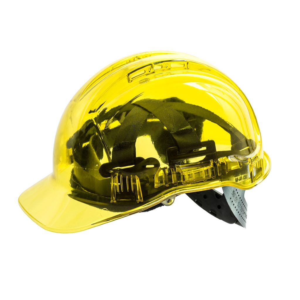 Peak View Plus Helmet PV54 Yellow