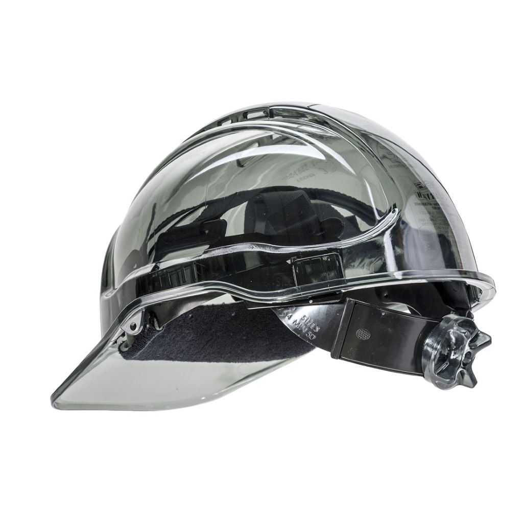 Peak View Ratchet Vent Helmet PV60 Smoke