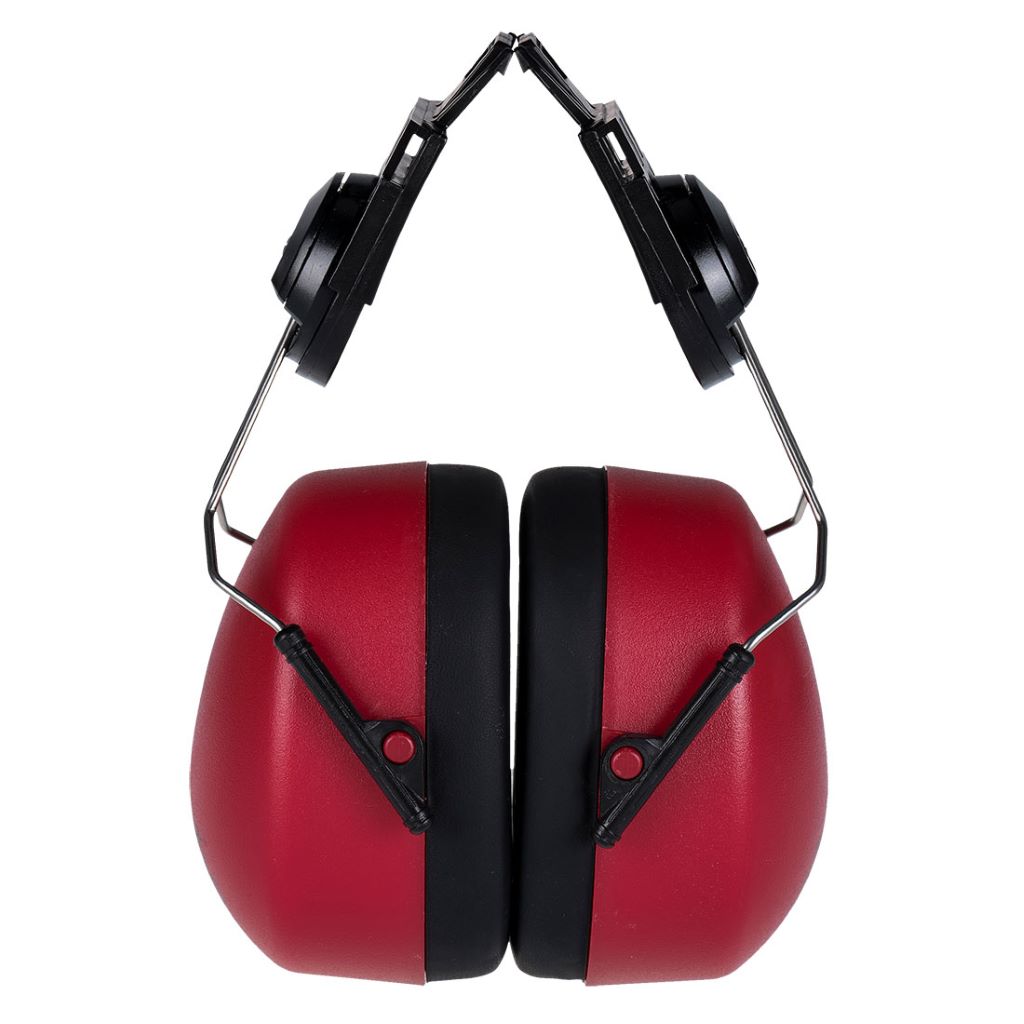 ClipOn Ear Muffs EN352 PW42 Red