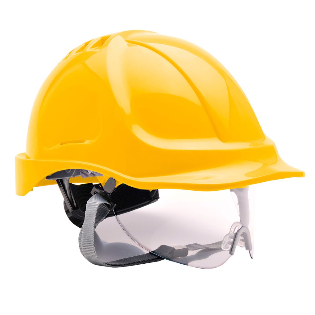 Endurance Spec Visor Helmet PW55 Yellow
