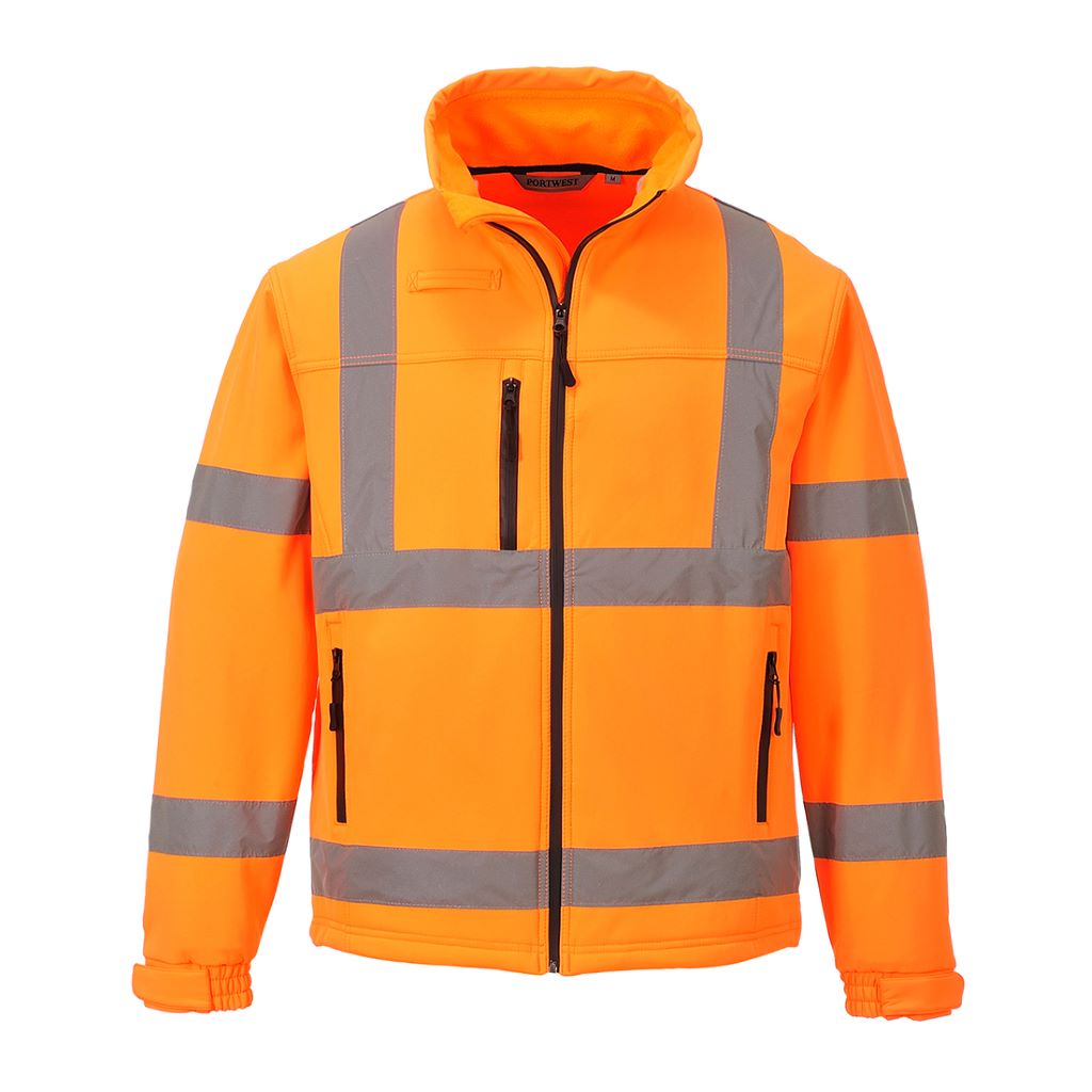 Hi-Vis Softshell Jacket S424 Orange