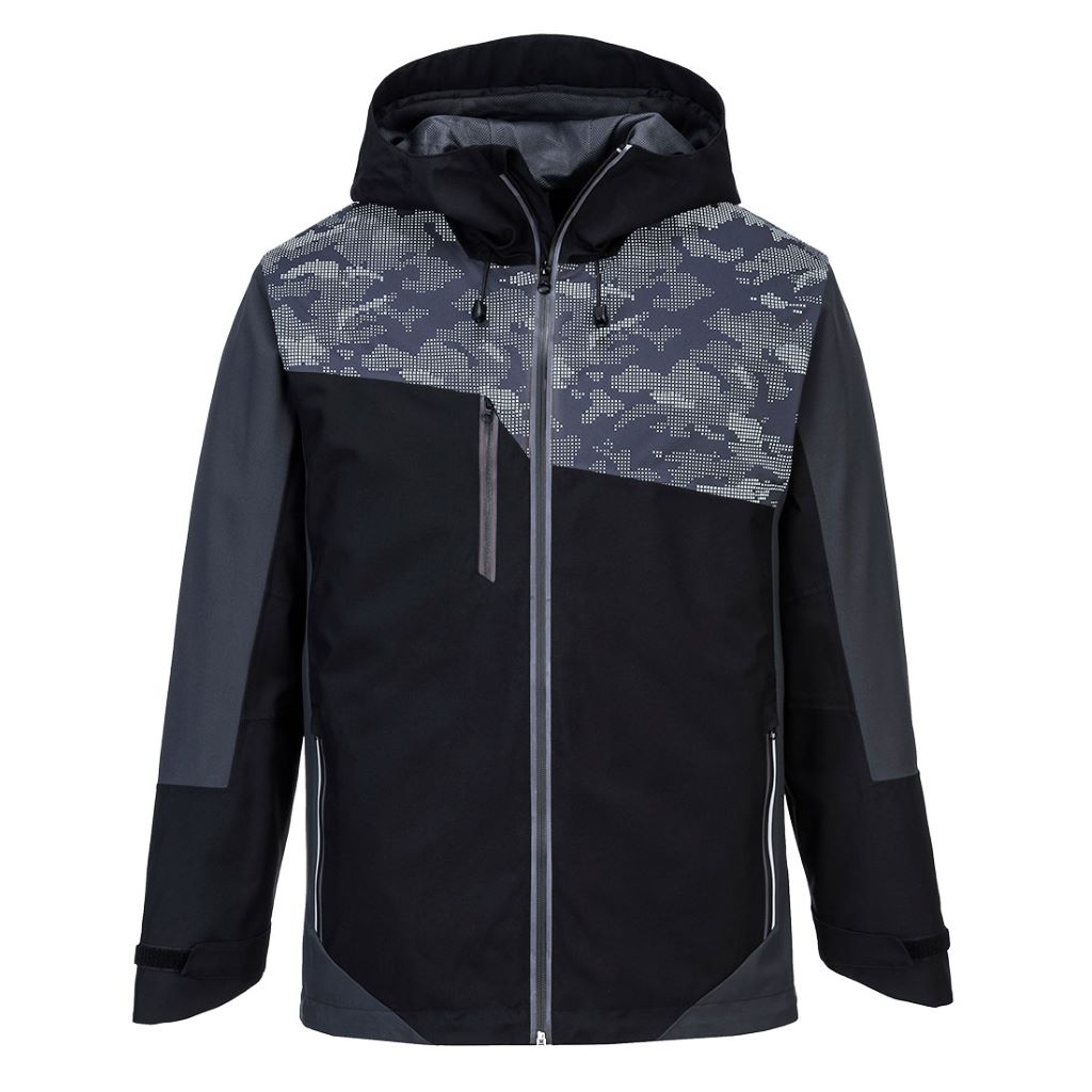Portwest X3 Reflective Jacket S601 BlackGrey