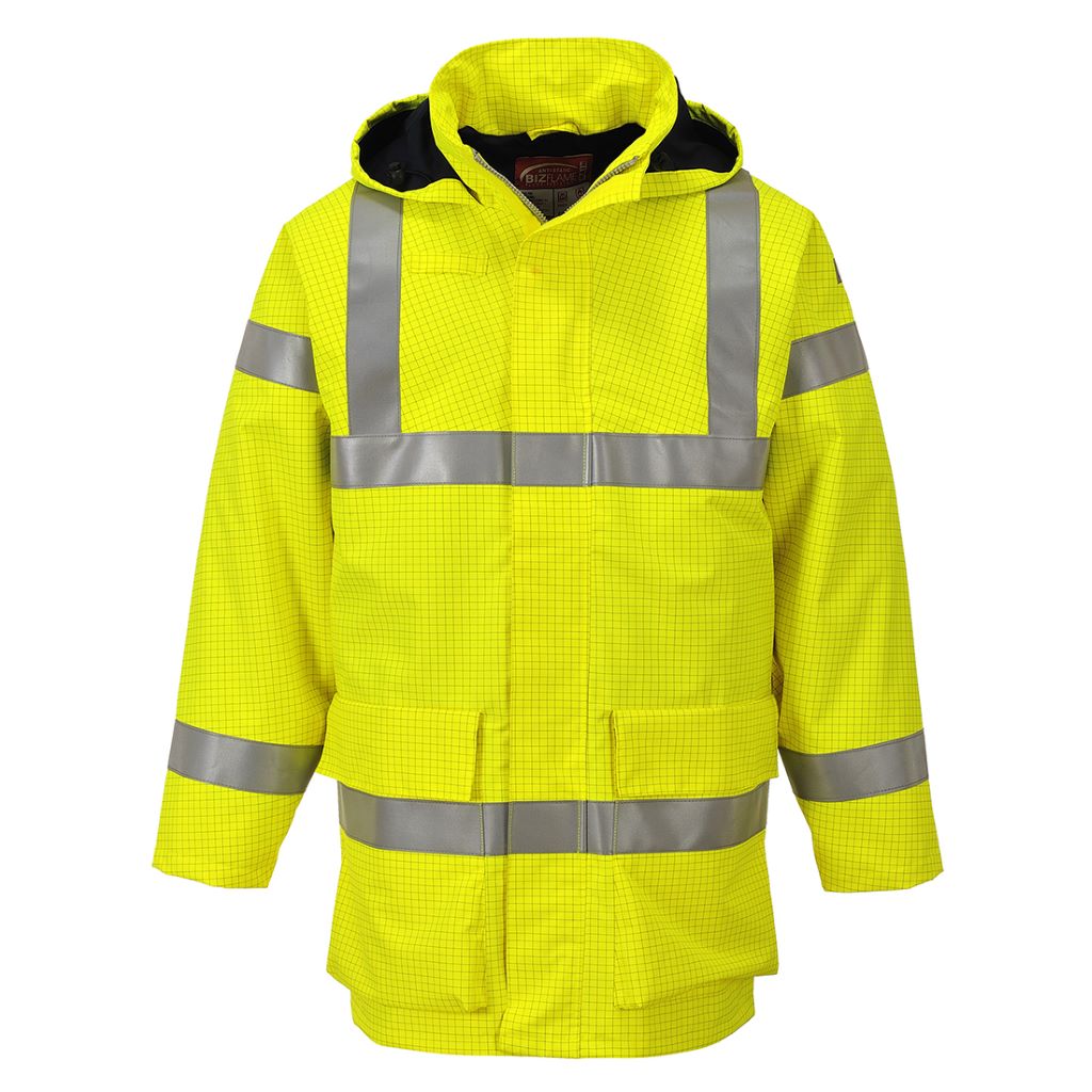 Bizflame FR Rain Jacket S774 Yellow