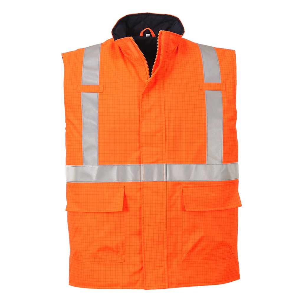 Bizflame FR Bodywarmer S776 Orange