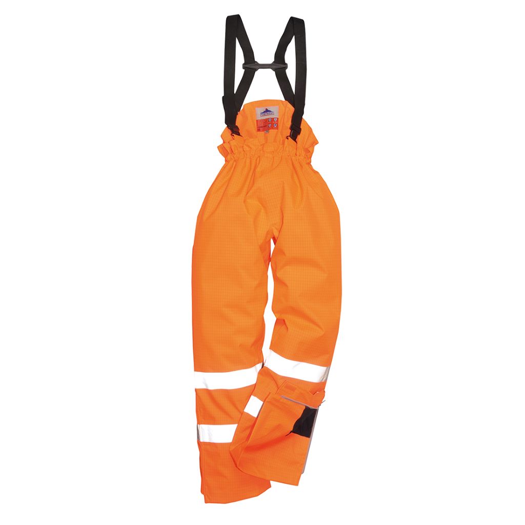 Antistatic FR Lined Trs S781 Orange